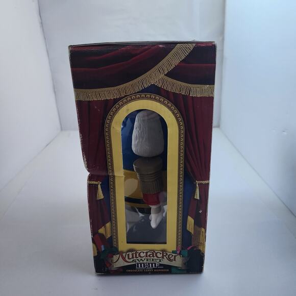 Collectible Nutcracker M&M's Dispenser Blue M&M in box, - Picture 5 of 6